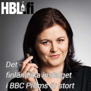Det finländska instalget i BBC Proms är stort
