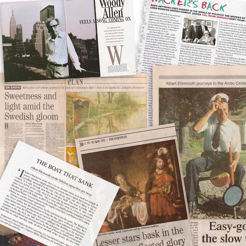 English Articles In Print